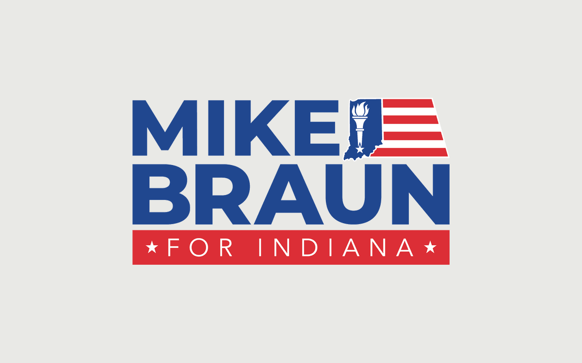 Mike Braun for Indiana logo